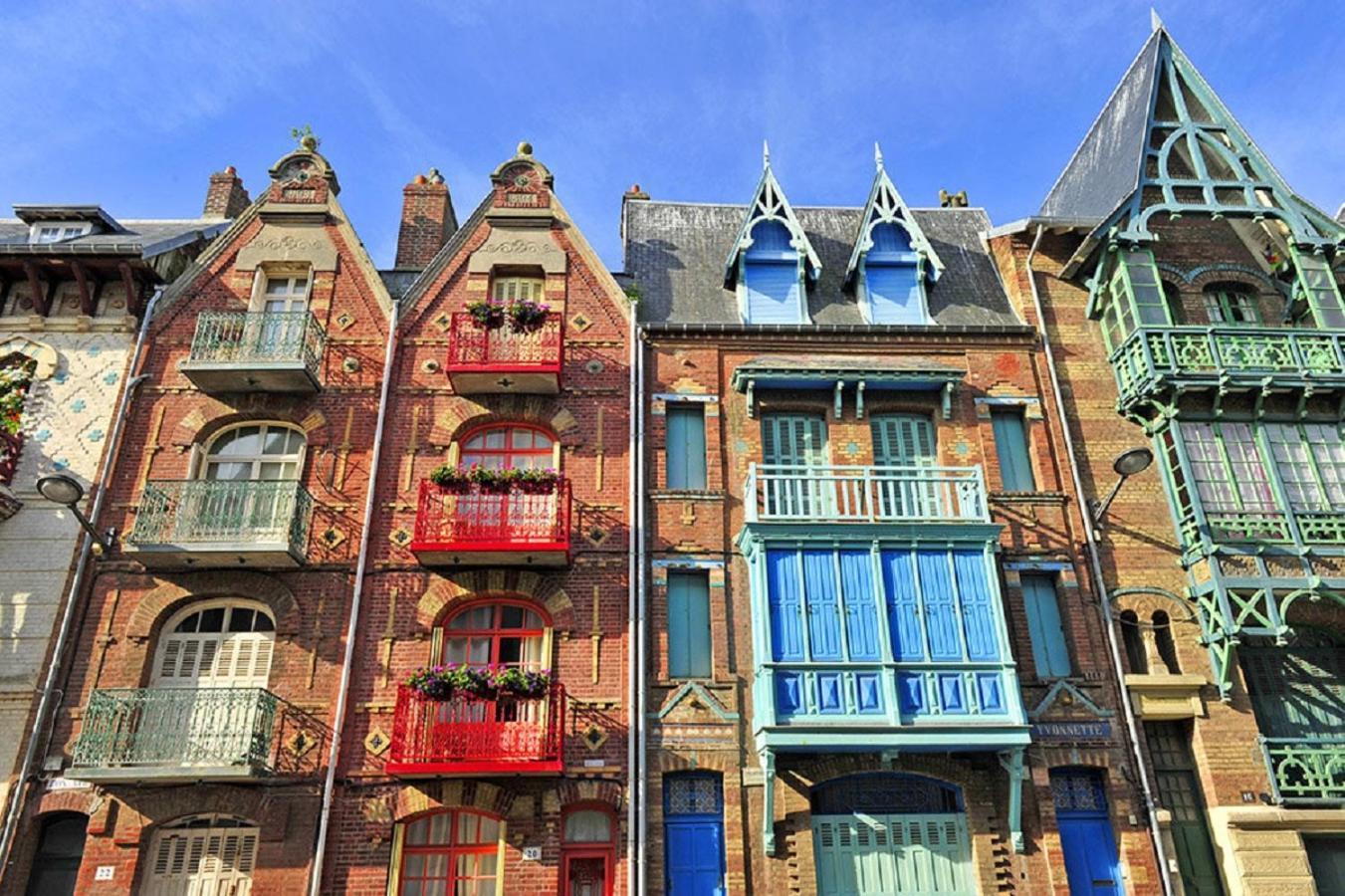 Ferienwohnung L'Entre 2 Cotes Le Tréport Exterior foto